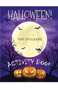 Halloween Activity Book for Toddlers