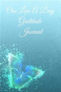 One Line A Day Gratitude Journal