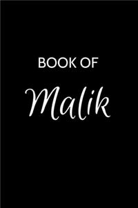 Malik Journal Notebook