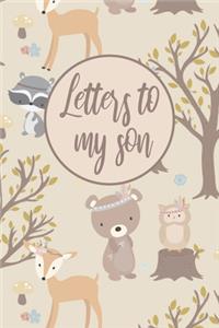 Letters To My Son: Blank Lined Notebook To Write In