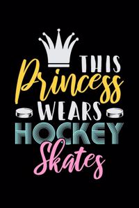 This Princess Wears Hockey Skates: Blank Comic Book Sketchbook For Kids And Adults To Draw Your Own Cartoon For Ice Hockey Lovers, Ice Hockey Players And Fans (6 x 9; 120 Pages)