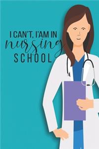 I Can't, I'm In Nursing School