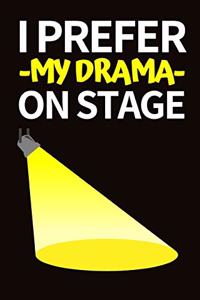 I Prefer My Drama On Stage