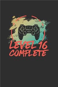 Level 16 Complete