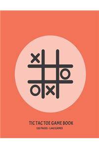 Tic Tac Toe Game Book