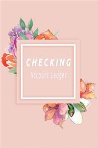 Checking Account Ledger