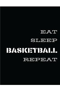 Eat Sleep Basketball Repeat
