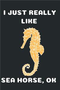 I Just Really Like Sea Horse Ok