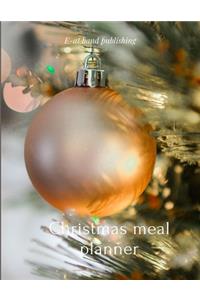 Christmas meal planner