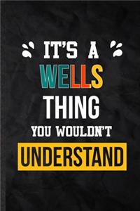It's a Wells Thing You Wouldn't Understand