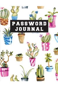 Password Journal: An Alphabetical Password Book For Tracking and Record 300+ Username and Password - Internet Password Logbook: Password Book