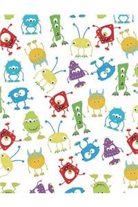 Monster Notebook - College Ruled