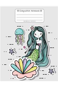 Composition Notebook - Mermaid Series