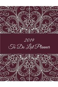 2019 to Do List Planner