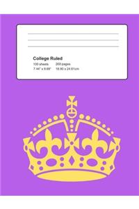 Queen School Notebook