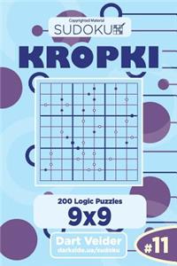 Sudoku Kropki - 200 Logic Puzzles 9x9 (Volume 11)
