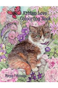 Kitten Love Colouring Book