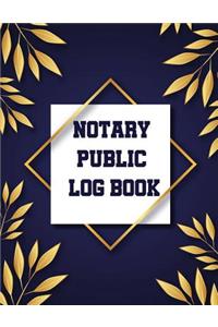 Notary Public Log Book