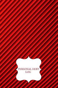 Personal Debt Log