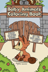 Baby Animals Coloring Book