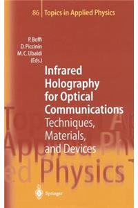 Infrared Holography for Optical Communications