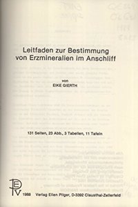 Leitfaden Zur Bestimmung Von Erzmineralien