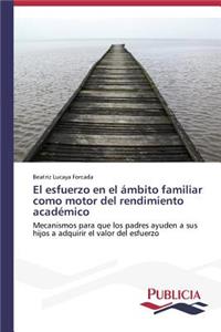 El esfuerzo en el ámbito familiar como motor del rendimiento académico