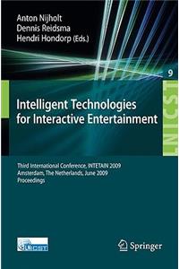 Intelligent Technologies for Interactive Entertainment