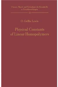 Physical Constants of Linear Homopolymers