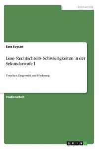 Lese- Rechtschreib- Schwierigkeiten in der Sekundarstufe I