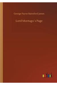 Lord Montagu´s Page