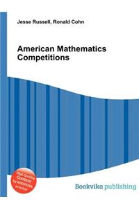 American Mathematics Competitions