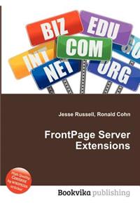 FrontPage Server Extensions