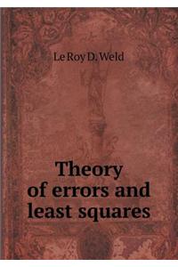 Theory of Errors and Least Squares