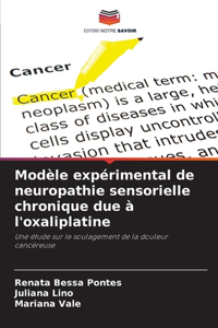 Modèle expérimental de neuropathie sensorielle chronique due à l'oxaliplatine