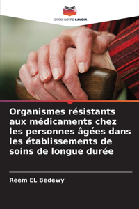 Organismes résistants aux médicaments chez les personnes âgées dans les établissements de soins de longue durée