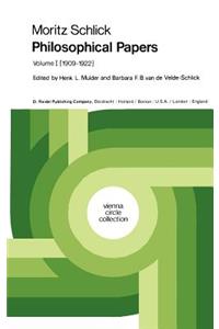 Moritz Schlick Philosophical Papers