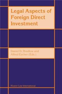 Legal Aspects Of Foreign Direct Investment