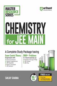 Arihant Master Resource Series Chemistry for JEE Main | A complete study package having exam centric theory, 3000+ problems in 3 levels, 24/7 doubt solver, FREE Online Support