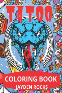 Tattoo Coloring Book