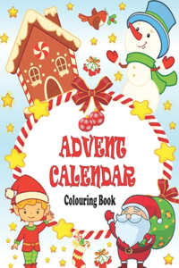 Advent Calendar Colouring Book