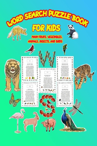 word search puzzle book for kids