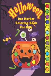 Halloween Dot Marker Coloring Book