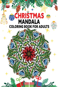 Christmas Mandala Coloring Book for Adults