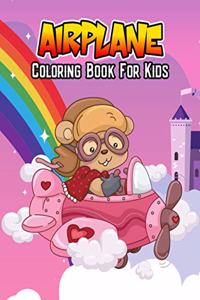 Airplane Coloring Book for Kids