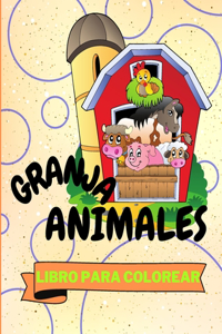 Libro Para Colorear con Aimales de Granja: Adorables Páginas Para Colorear de Animales de Granja Para Niños