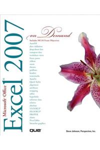 Microsoft Office Excel 2007 on Demand (Adobe Reader)