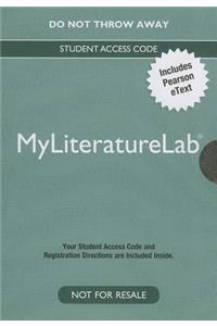 Mylab Literature with Pearson Etext -- Valuepack Access Card