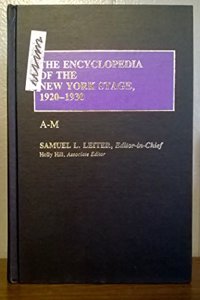 Encyclopedia of the New York Stage, 1920-1930