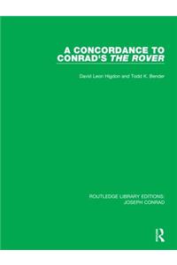 Concordance to Conrad's the Rover